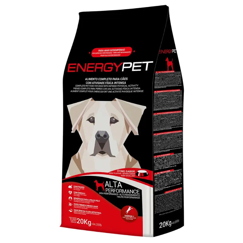 EnergyPet High Performance sustine efortul si contribuie la mentinerea sanatatii oaselor si articulatiilor.