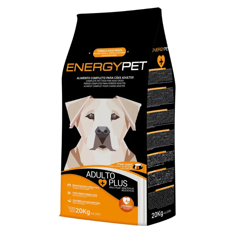 Hrană uscată pentru caini EnergyPet Adult Plus, 20 kg